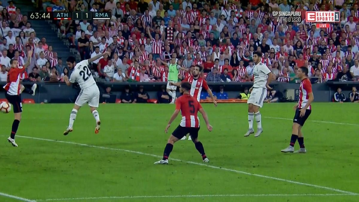 گل اول رئال مادرید به بیلبائو (ایسکو)