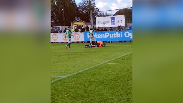 گلزنی رضا کرملاچعب در لیگ فنلاند