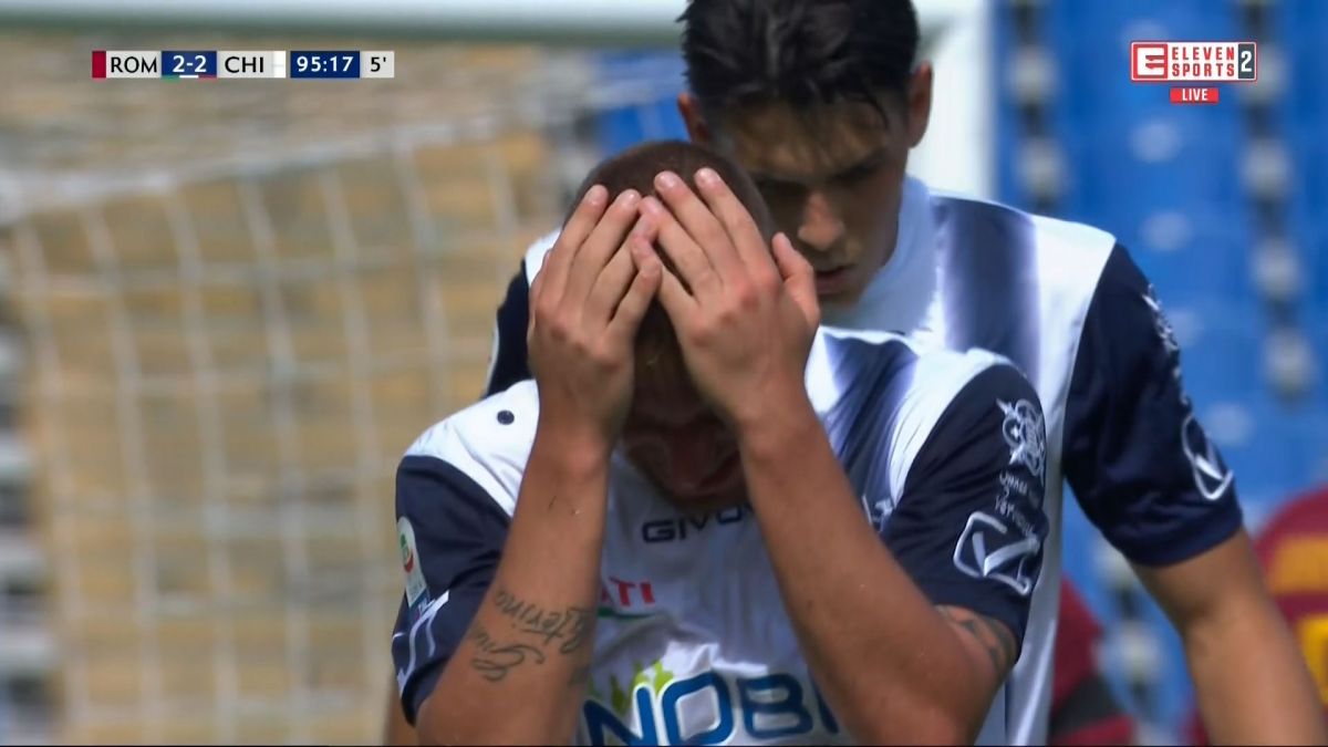 سوپر واکنش دقیقه 95 اولسن و فرار رم از شکست مقابل کیه‌وو