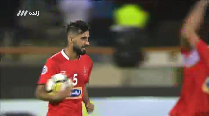 گل دوم پرسپولیس به الدحیل (گل به خودی)