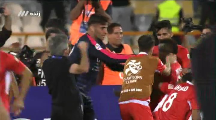 گل سوم پرسپولیس به الدحیل (منشا)