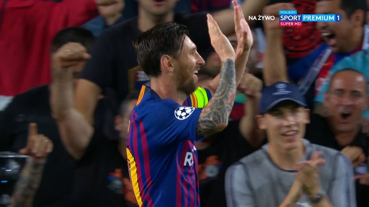 گل سوم بارسلونا به آیندهوون (گل زیبای مسی)