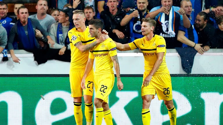 خلاصه بازی کلوب بروژ 0-1 دورتموند