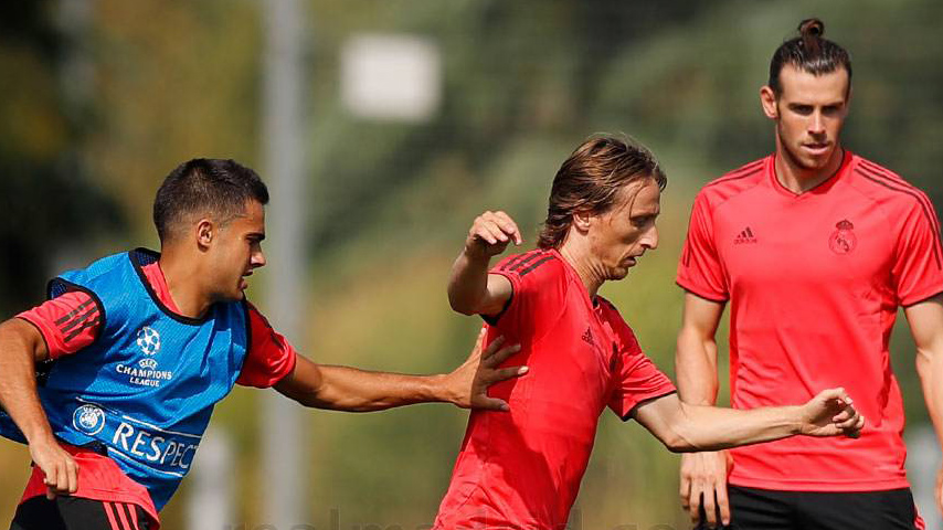 آخرین تمرین رئال مادرید برای تقابل با رم