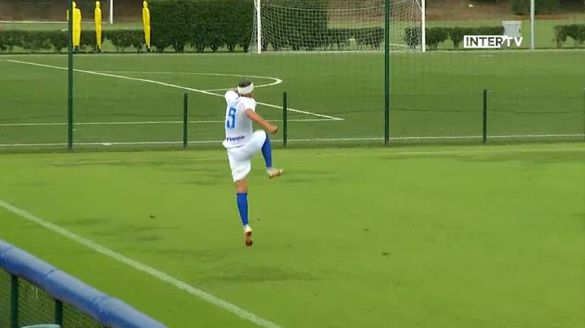 سوپرگل بازیکن تیم جوانان اینتر از روی نقطه کرنر
