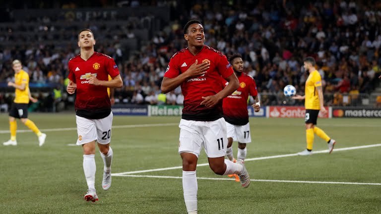 خلاصه لیگ قهرمانان: یانگ بویز 0-3 منچستریونایتد