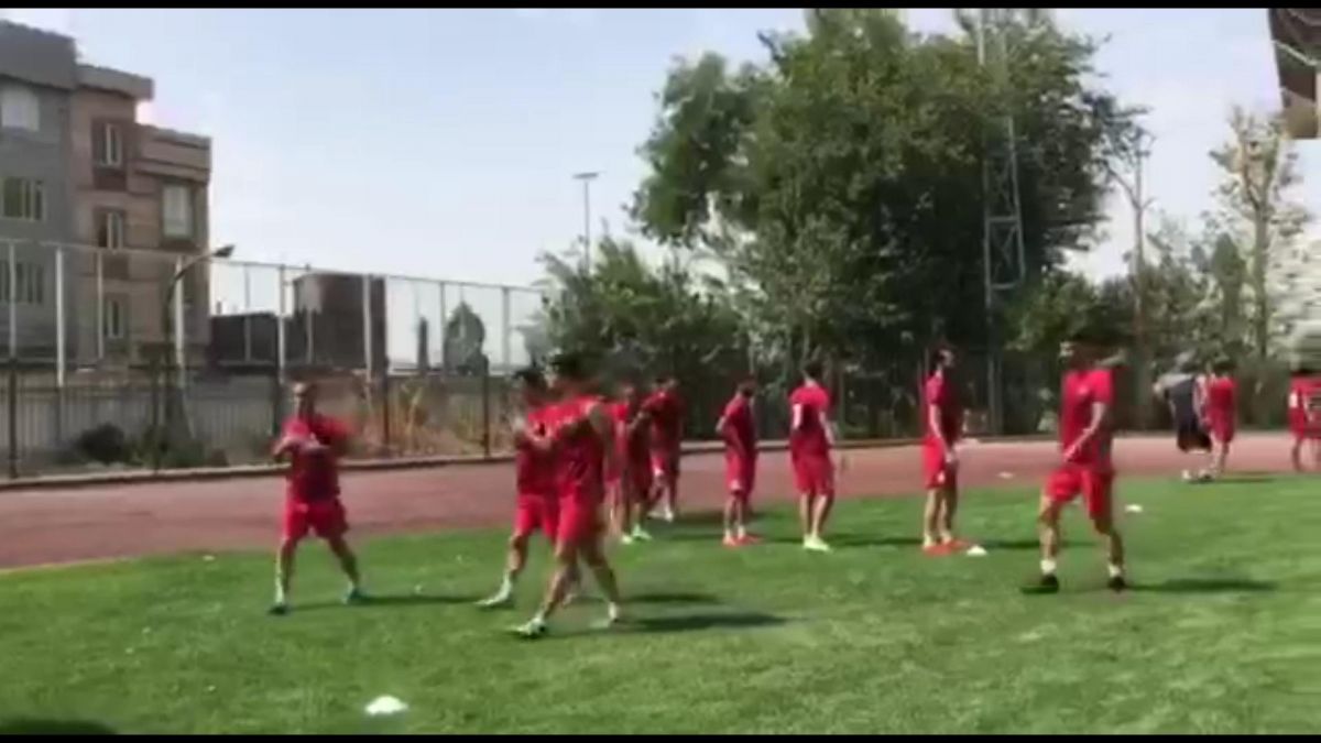 تمرین پارس جنوبی جم با حال و هوای عاشورا