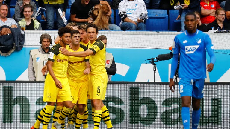 خلاصه بازی هوفنهایم 1-1 دورتموند