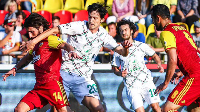 پاس گل سردار آزمون مقابل آرسنال تولا