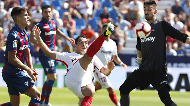 خلاصه بازی لوانته 2-6 سویا