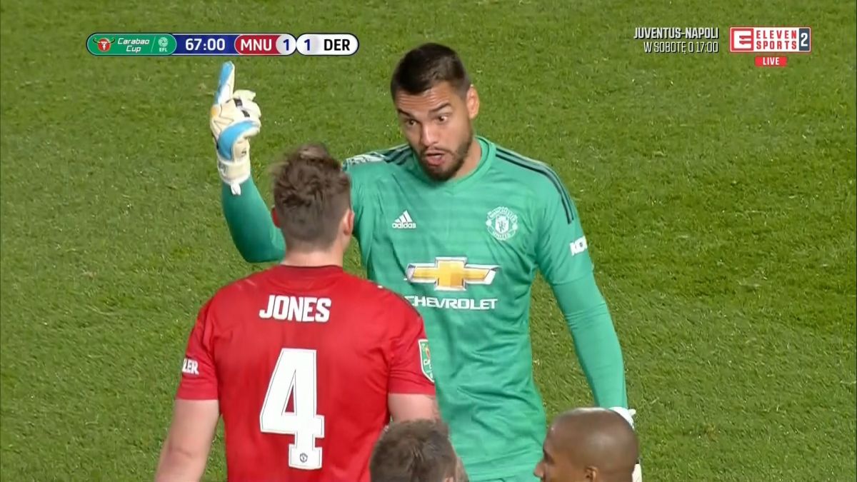 اخراج رومرو دروازه‌بان منچستریونایتد با حرکت عجیب و شادی لمپارد