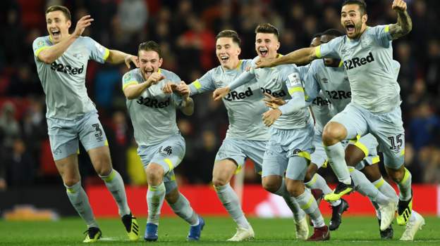 خلاصه جام حذفی: منچستریونایتد 2-2 دربی کانتی (پنالتی 7-8)