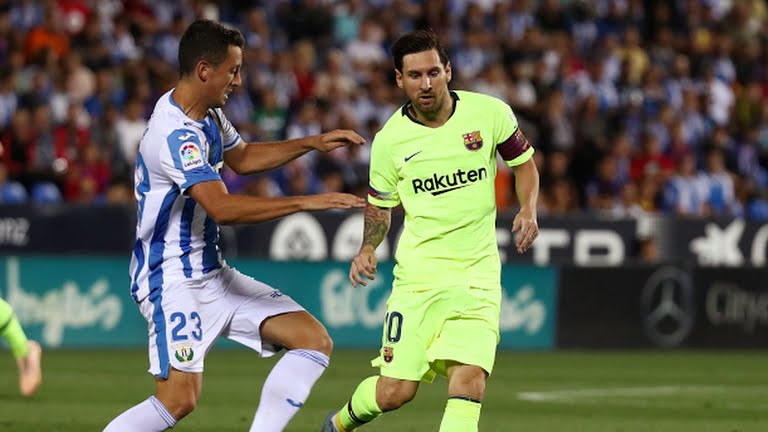 خلاصه بازی لگانس 2-1 بارسلونا