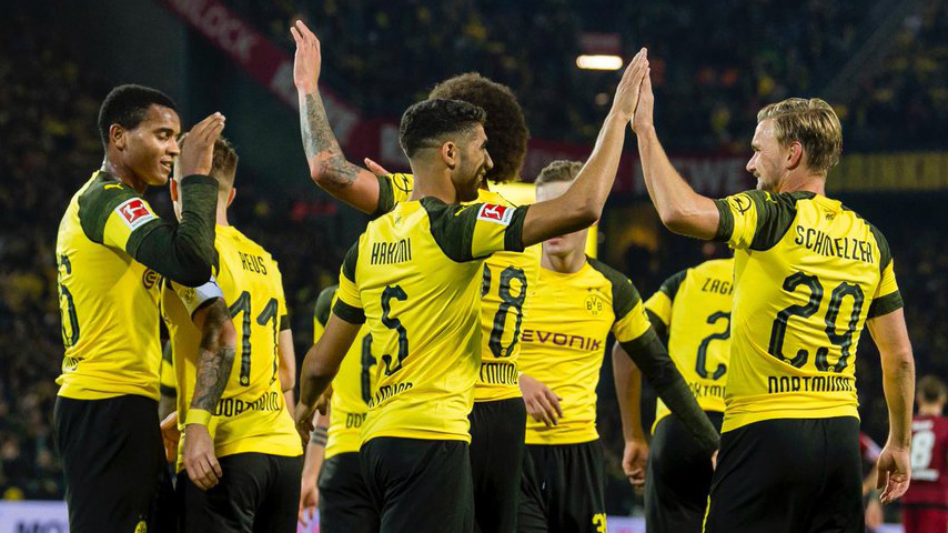 خلاصه بازی دورتموند 7-0 نورنبرگ (درخشش رویس)