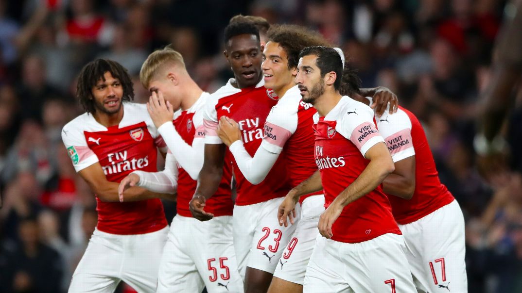 خلاصه جام اتحادیه: آرسنال 3-1 برنتفورد