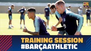 تمرین امروز بارسلونا (5 شهریور)
