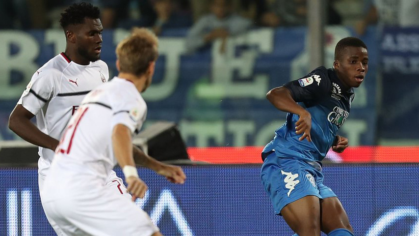 خلاصه بازی امپولی 1-1 آث میلان