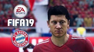 چهره بازیکنان بایرن مونیخ در بازی فیفا 19