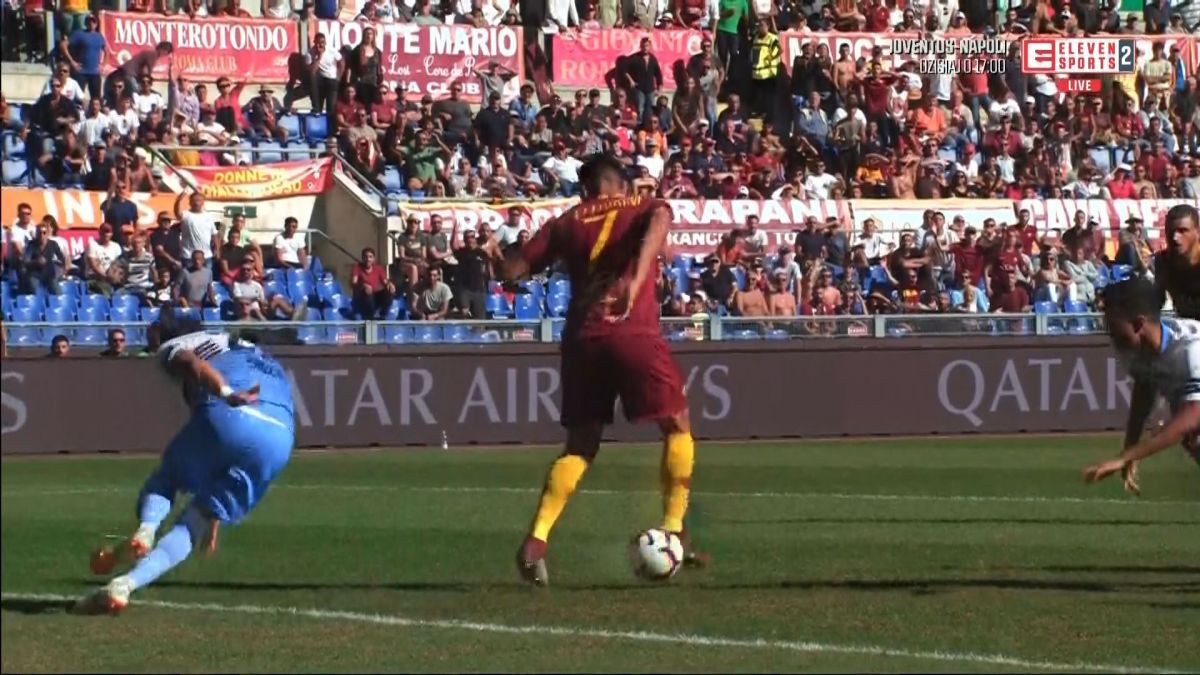 گل پشت پای پلگرینی / گل رم به لاتزیو