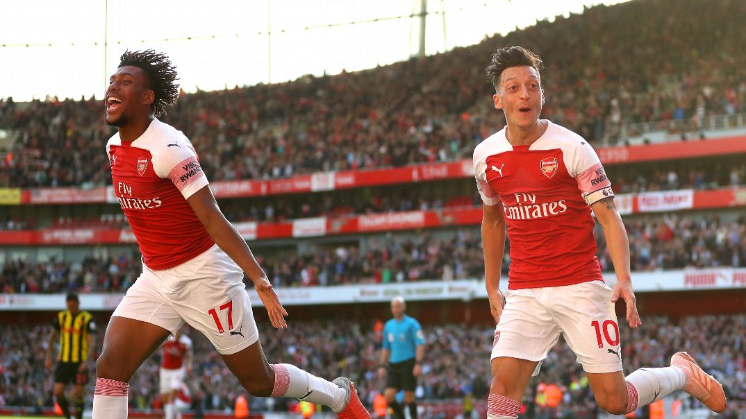 خلاصه بازی آرسنال 2-0 واتفورد