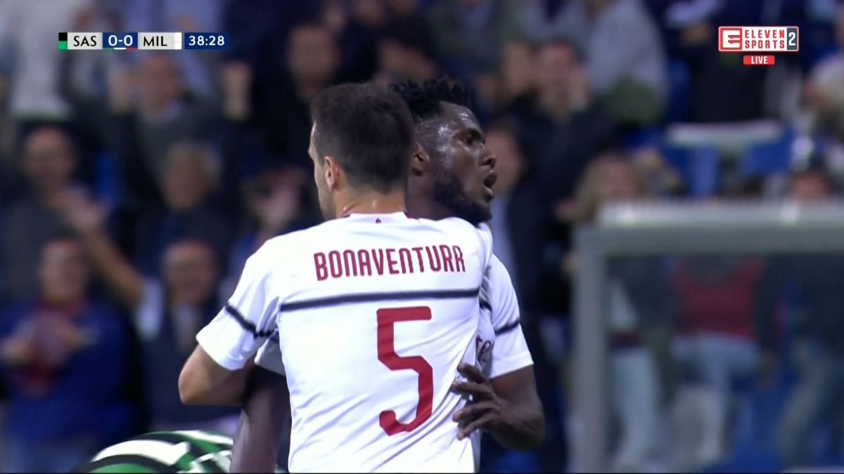 گل میلان به ساسولو با استارت 70 متری فرانک کِسی