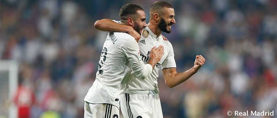 گلهای رئال مادرید در سپتامبر 2018