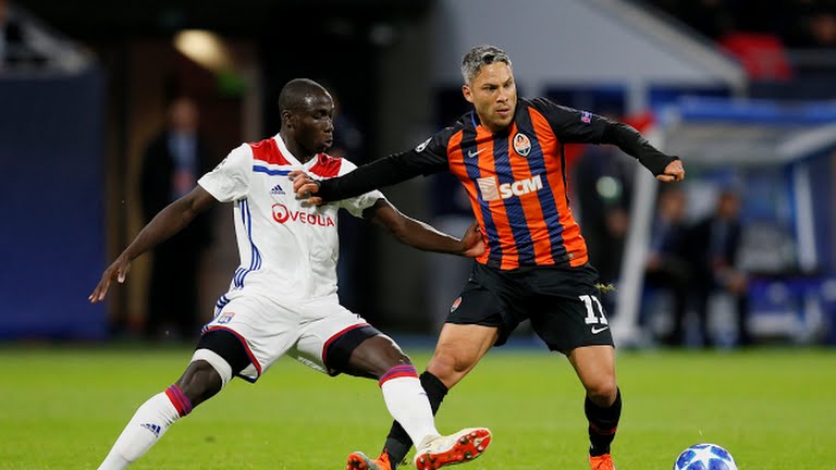 خلاصه لیگ قهرمانان: لیون 2-2 شاختار