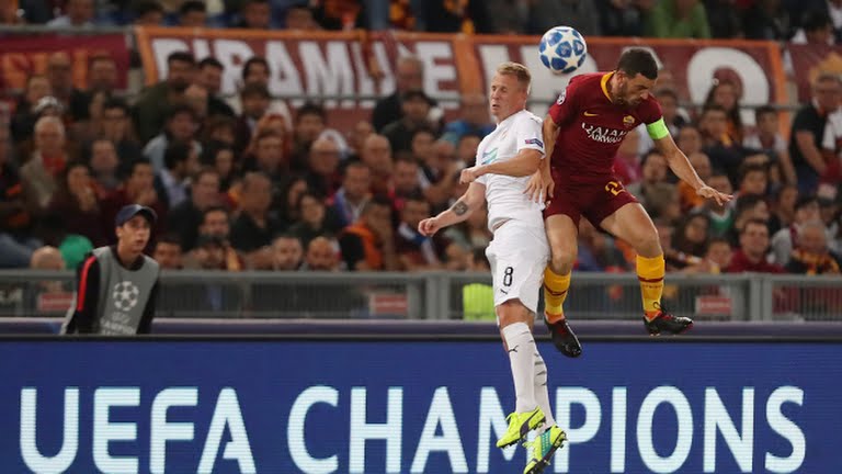 خلاصه لیگ قهرمانان: آاس رم 5-0 ویکتوریا پلژن