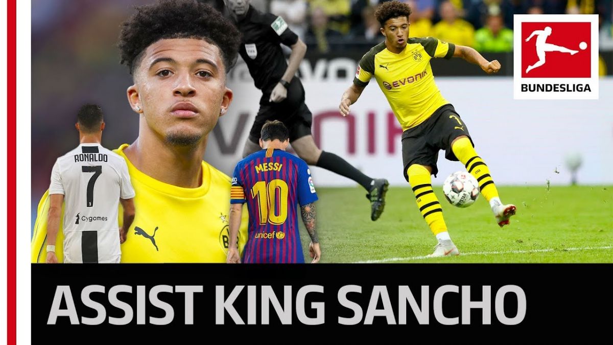 5 پاس گل سانچو ستاره 18 ساله دورتموند با 125 دقیقه حضور در بوندسلیگا