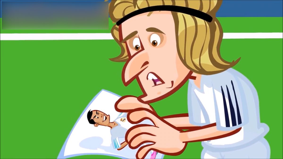 انیمیشن طنز شکست رئال مادرید مقابل زسکا مسکو