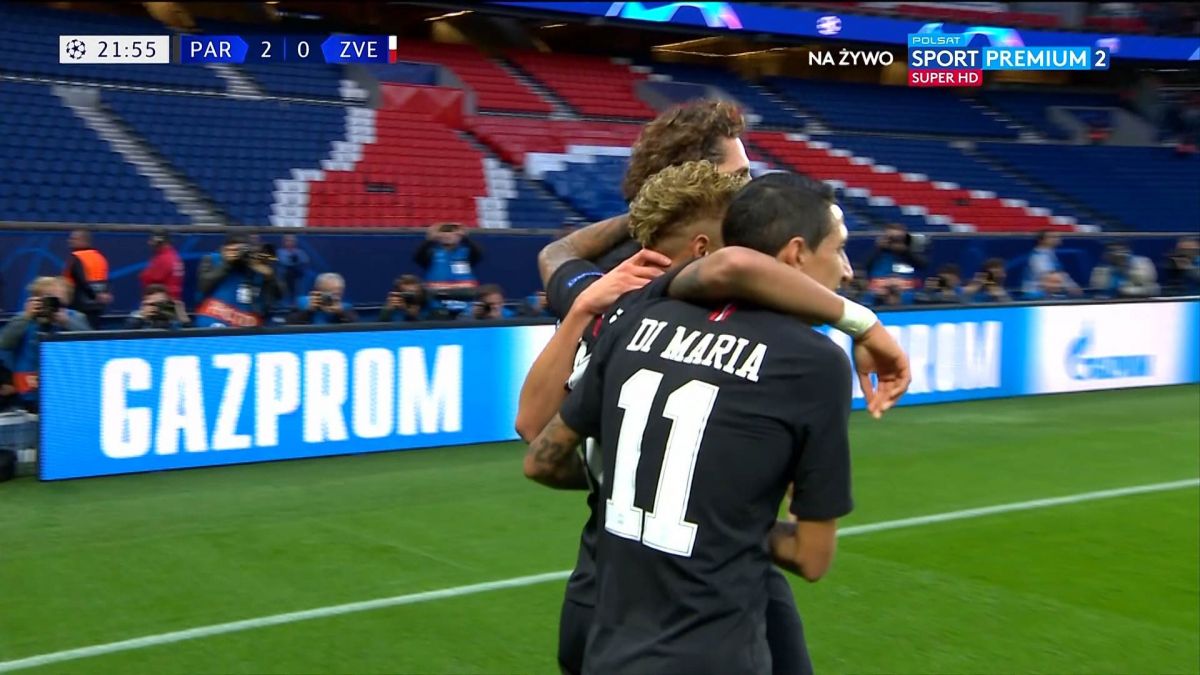 دبل نیمار  / گل دوم پاری سن ژرمن به ستاره سرخ