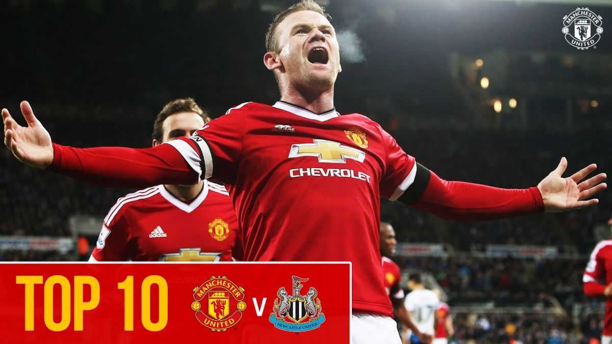 10 گل برتر منچستریونایتد به نیوکاسل