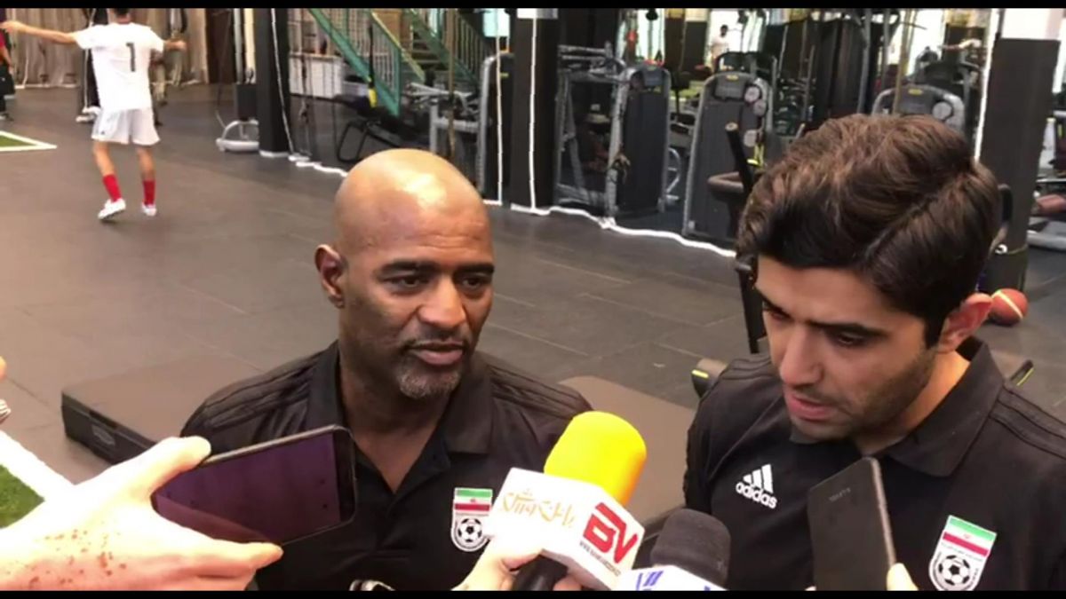 اختصاصی/صحبت های اوسیانو کروز در حاشیه تمرین امروز تیم ملی
