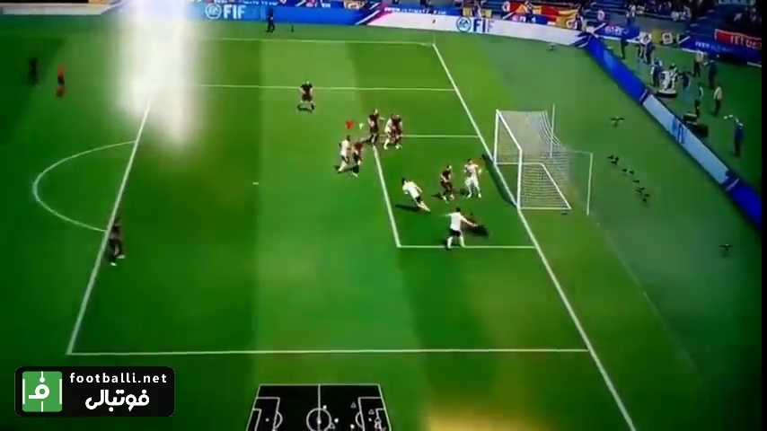 بدشانسی خنده دار در بازی FIFA 19
