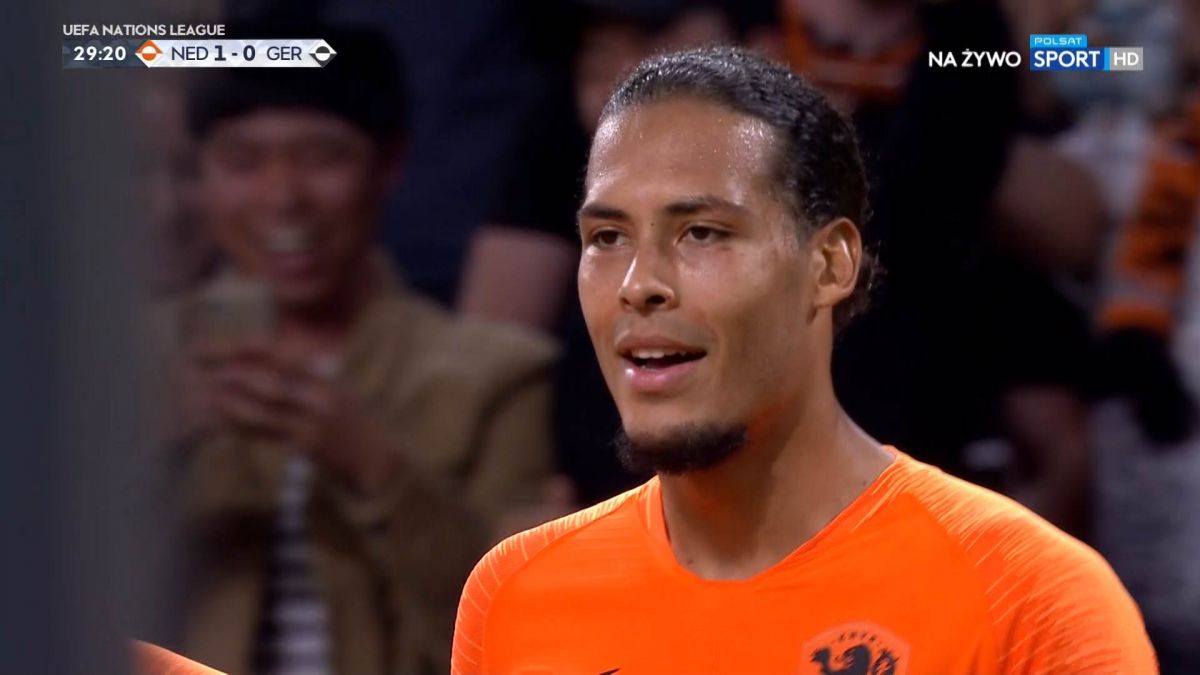 گل اول هلند به آلمان (فن دایک)