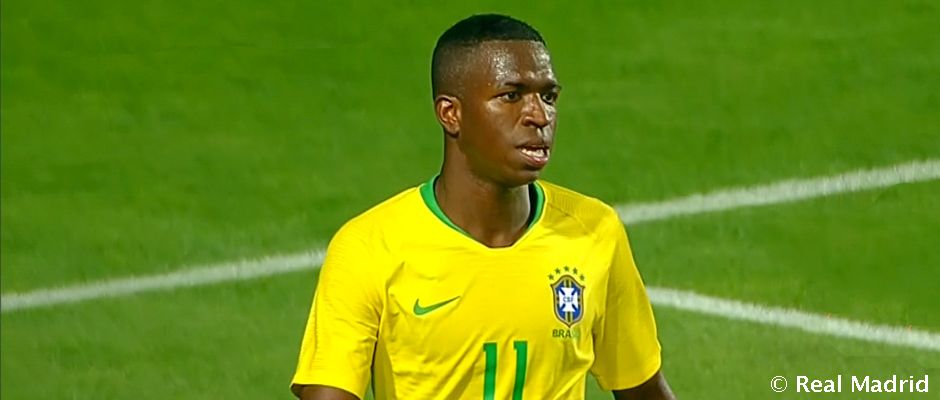 عملکرد وینیسیوس در بازی جوانان برزیل و شیلی