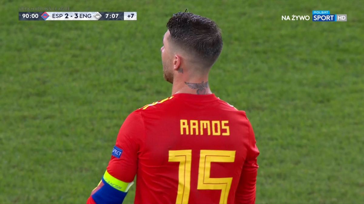 گل دوم اسپانیا به انگلیس (راموس)