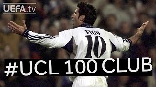 باشگاه صدتایی لیگ قهرمانان: لوئیز فیگو