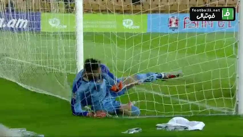 اشتباه دروازه بان مقدونیه مقابل ارمنستان به سبک کاریوس