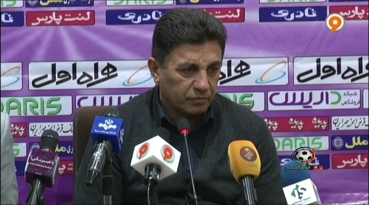 کنفرانس خبری مربیان سپاهان 3-2 نساجی