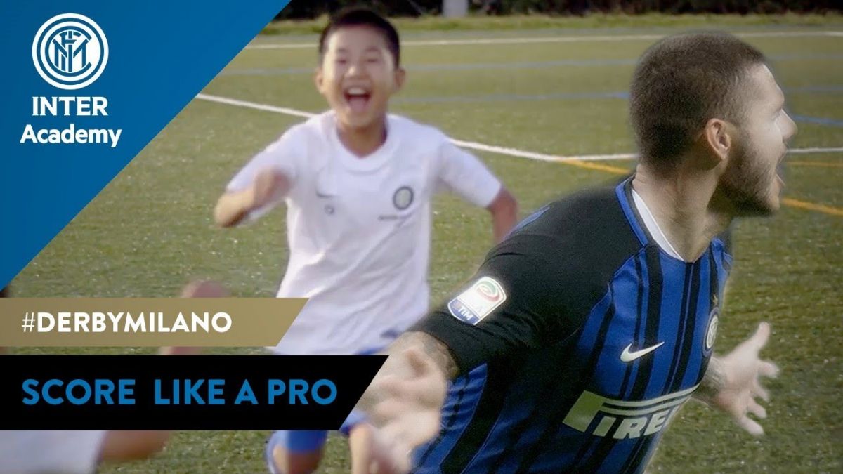 شبیه سازی سوپرگلهای اینتر به آث میلان توسط بازیکنان آکادمی اینتر