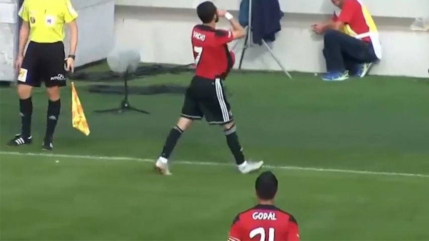 پاس گل علی قربانی مقابل سنیسا