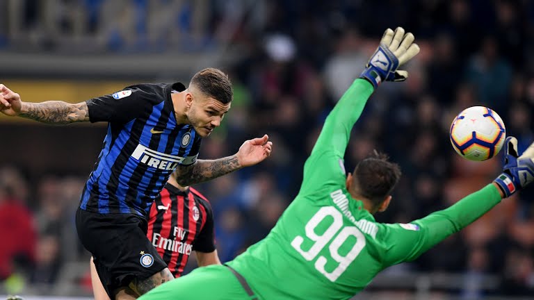 خلاصه بازی اینترمیلان 1-0 آث میلان (گل دقیقه 92 ایکاردی)