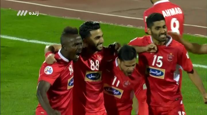 گل اول پرسپولیس به السد (سوپرگل نعمتی)