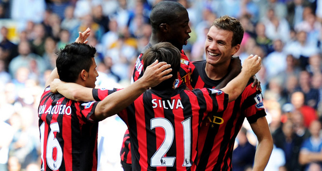 سوپرگلهای تقابل‌های تاتنهام و منچسترسیتی