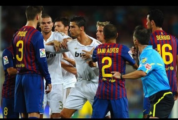 حرکات خشن،درگیریها و جنجالهای الکلاسیکو