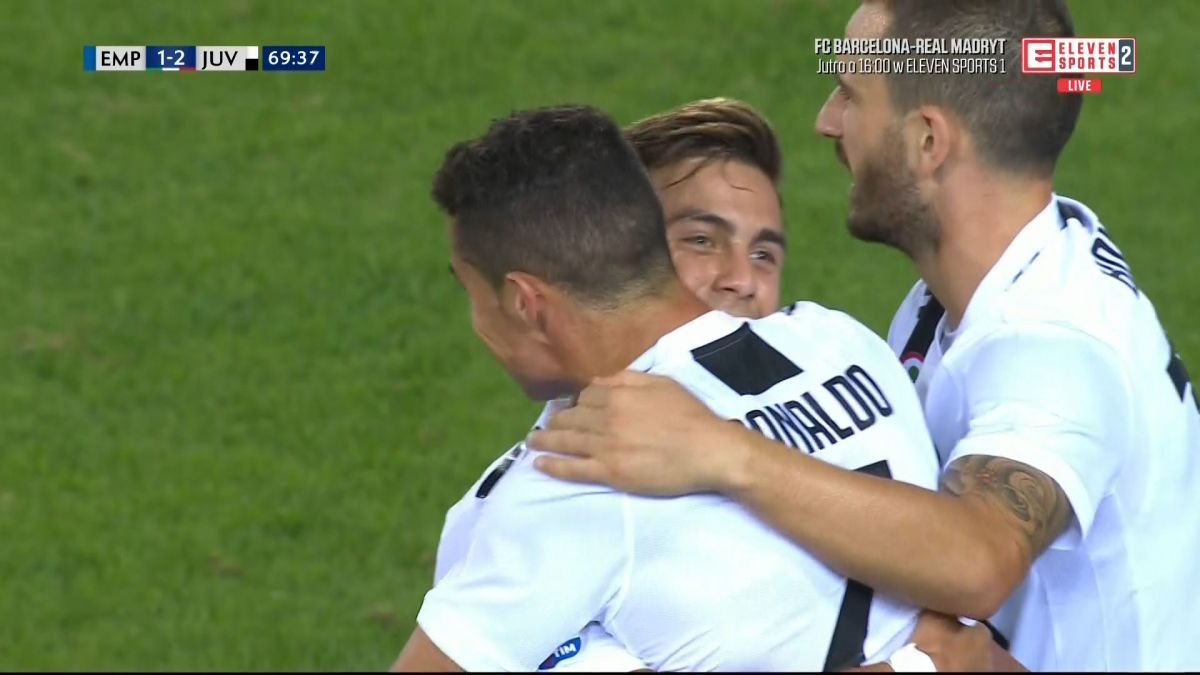 سوپرگل رونالدو/ گل دوم یوونتوس به امپولی (دبل رونالدو)