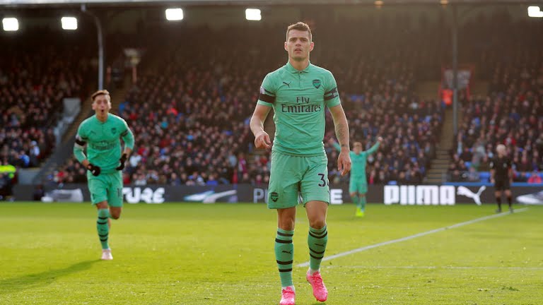 خلاصه بازی کریستال پالاس 2-2 آرسنال (سوپرگل ژاکا)