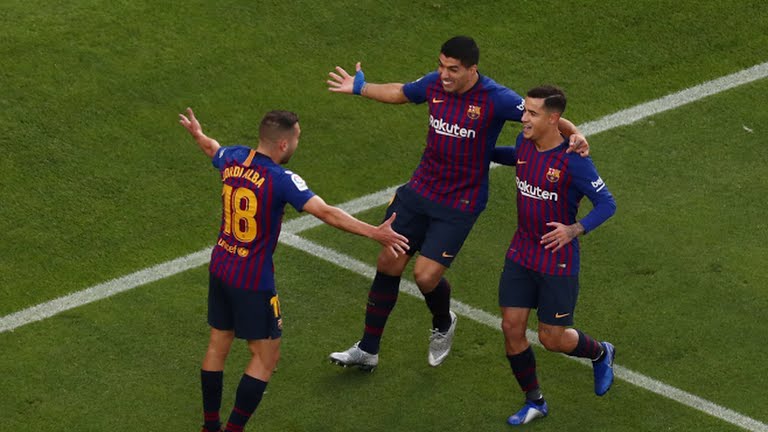 سوپرگلهای بارسلونا با کار تیمی مقابل رئال مادرید