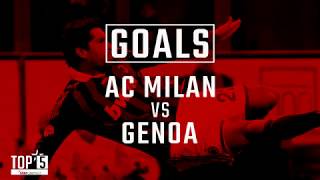 5 گل برتر میلان مقابل جنوا در سن سیرو